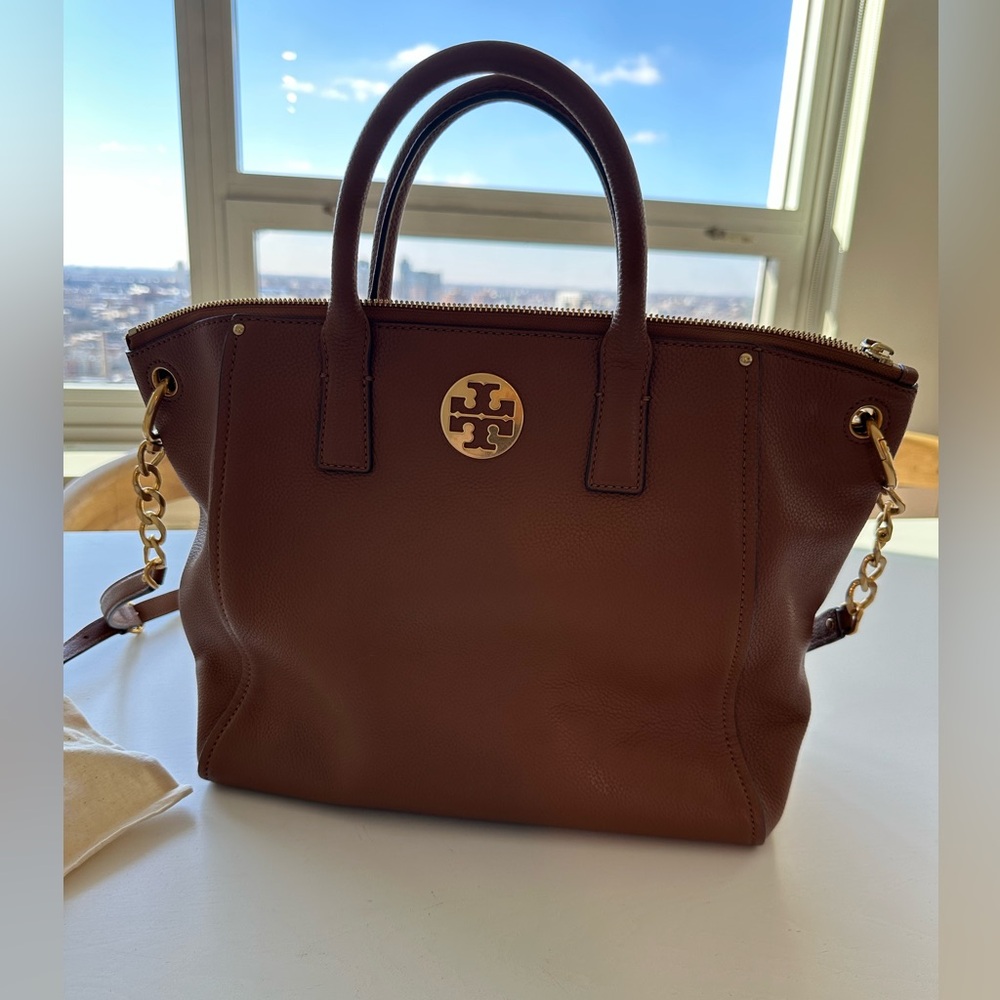 Tory Burch Camel Purse